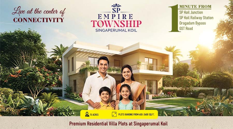 Plots for sale in SP Kovil - Empire Township